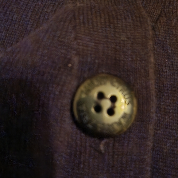 Miley Cyrus Max Azria Cotton Knit Button Down Sweater Vest Black Medium - Picture 7 of 10